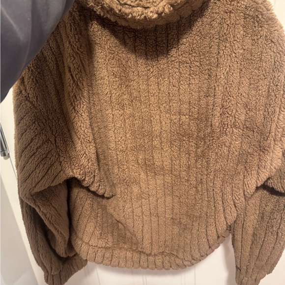 SHEIN Brown Teddy Jacket - Picture 2 of 5